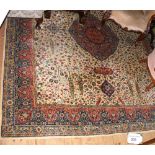 A Middle Eastern style carpet square