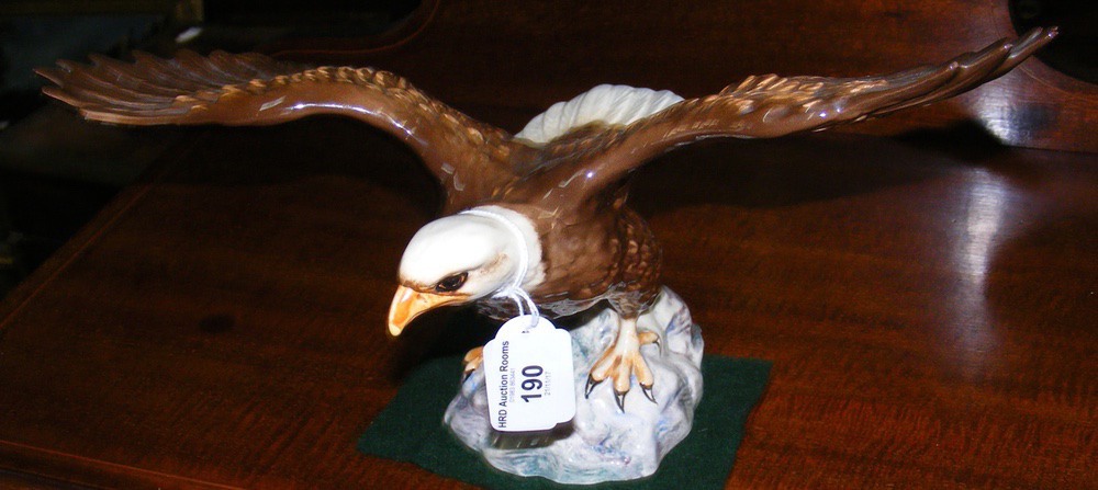 A Beswick Bald Eagle ornament No.1018