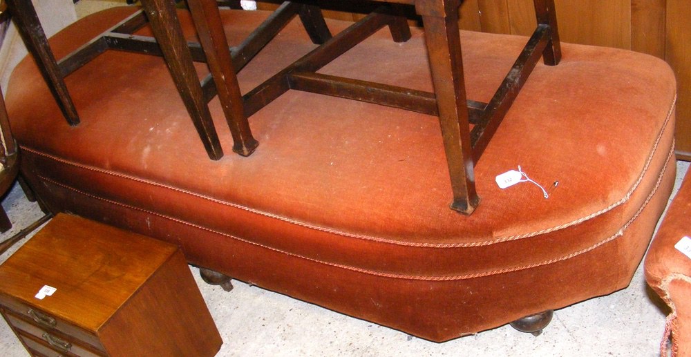A large antique daybed