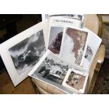 Various coloured prints, reproduction photographs - Island and other scenes