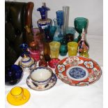 Selection of collectable ceramic and glassware (upstairs)