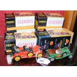 Six boxed Corgi Classic vehicles, including The Bentley