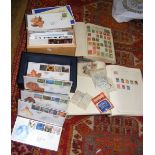 Collectable stamps, Royal Mail First Day Covers, etc.