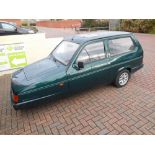 TO BE SOLD AT 12 NOON PRECISELY - Vintage Reliant Robin LX - 1997 - in green - 848cc - Reg. No.