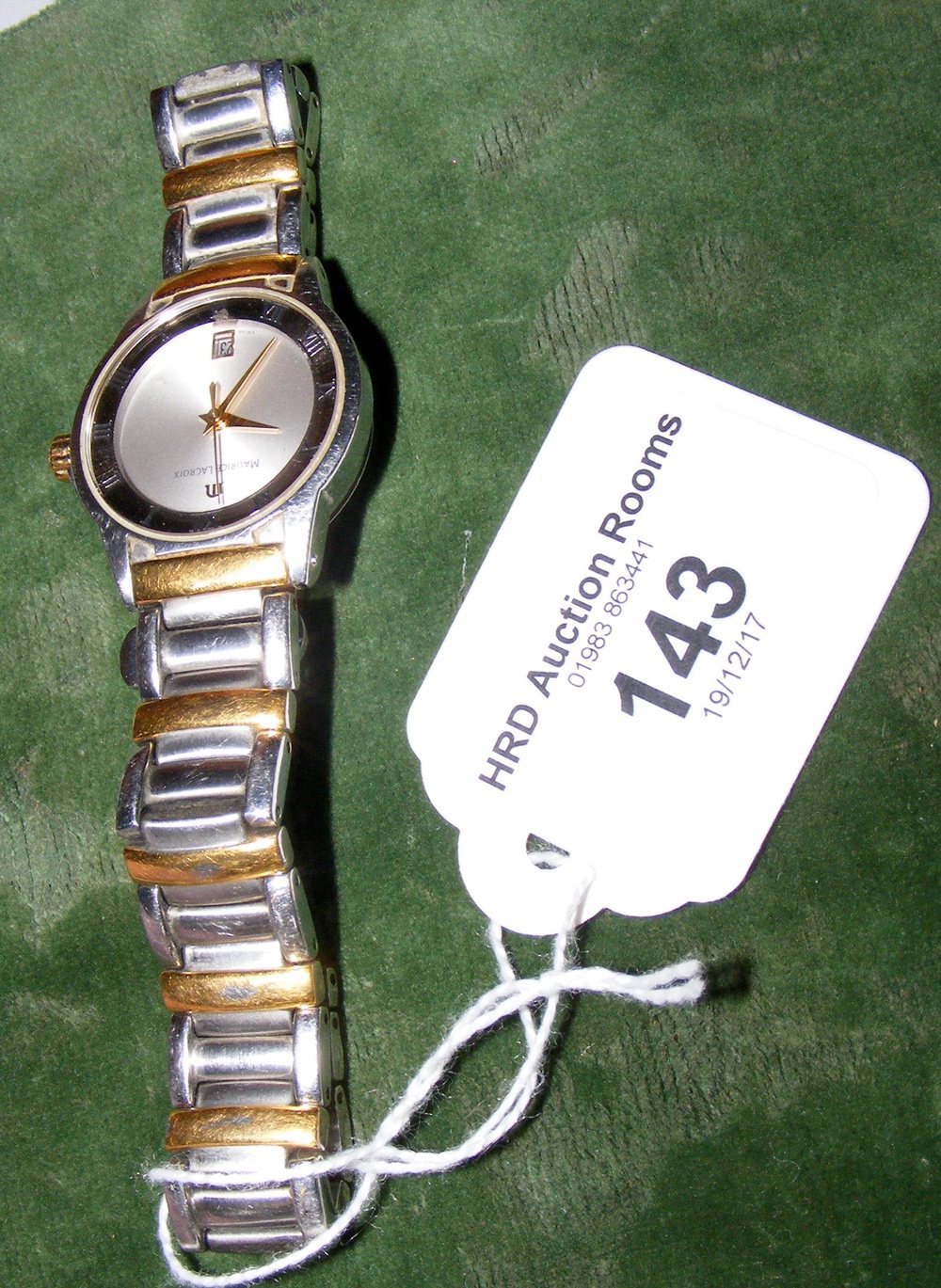 A Maurice Lacroix wrist watch with date aperture