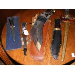 An old Commando style dagger, kukri, etc.