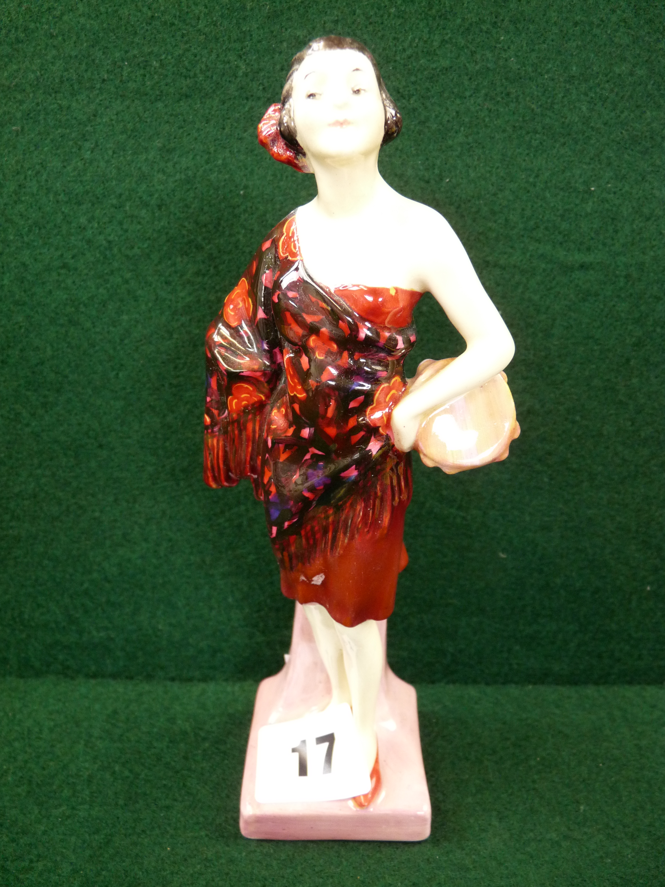 Royal Doulton 'Carmen' HN1267 figurine, hand painted mark to base, 18cm in height, Condition -