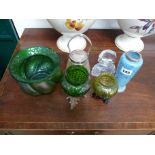 Collection of Assorted Loetz Style and other glassware