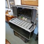 Seeburg 1970s Jukebox with chrome detail, Condition - Loss to Chrome