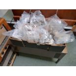 Large box of archaeological pottery and artefacts