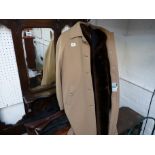 English Lady Pure Wool Beige coat and assorted vintage clothing