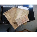 Ships Log from HMS Excellent Royal Navy dated 1795 with mentions of Admiral Nelson and a Hand