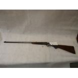 Webley Rook Rifle 1895 - 1900 Side lever break barrel .300/.295 Calibre, Octagonal hatched top rib