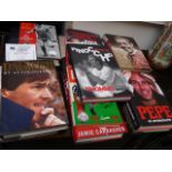 Collection of 13 Signed Football Autobiographies featuring Robson, Benitez, Fowler, St John, Rush,