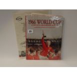 1966 World Cup Fortieth Anniversary Tribute by Terry Baker with Hand signed Foreword by Sir George