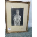 Signed and dated 1939 photo Mary of Teck Princess of Württemberg and Queen of England under the