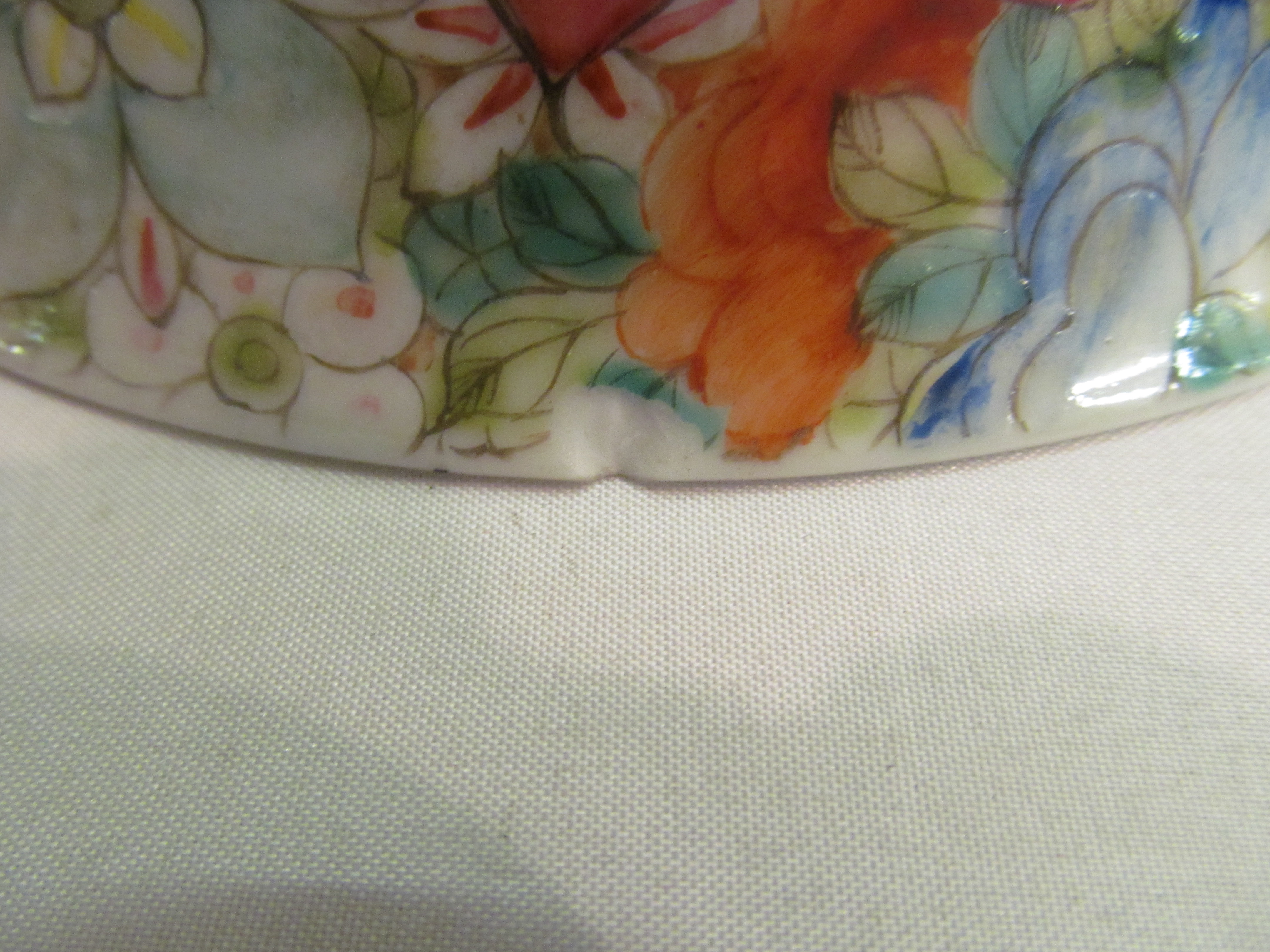 A Chinese Famille Rose bowl decorated multiple flowers and four character mark to base - Image 3 of 3