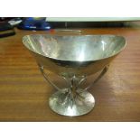 A silver (Glasgow 1905) Arts & Crafts bowl, maker J. Fetters