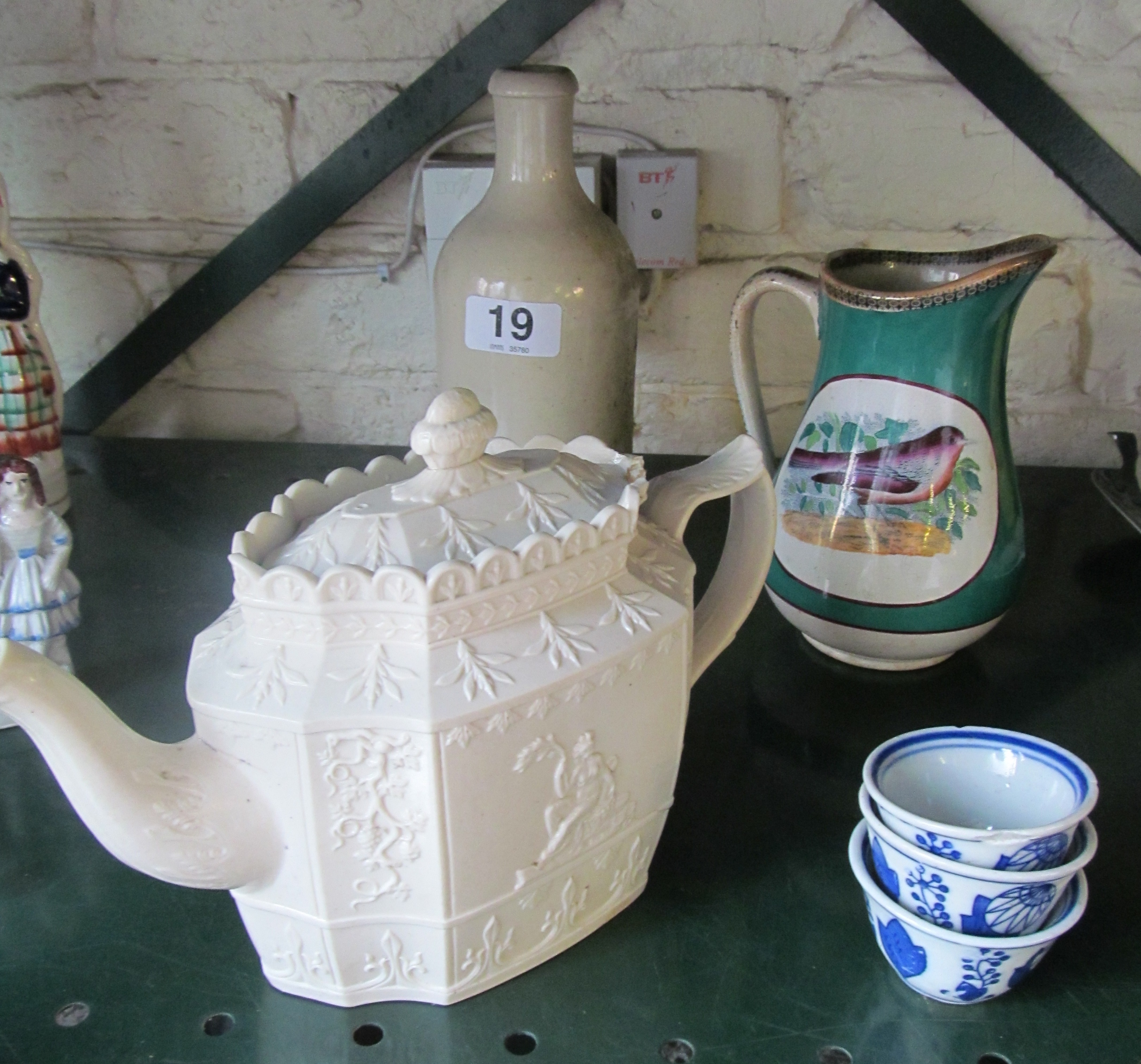 A Staffordshire teapot et cetera