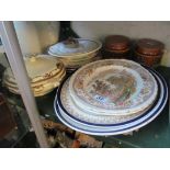 Various decorative plates