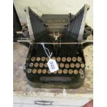 An Oliver typewriter.
