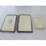 An ivory style World War One compact and a purse