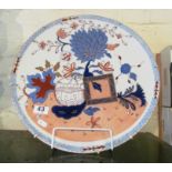 A large Masons Imari wall plate