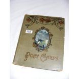 Postcards, an album containing approx 90 early greetings cards.