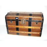 Eagle Lock Company, an early 20th century "Treasure Chest" style trunk,