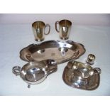 Various items of silver plated wares (all photographed).