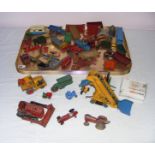 Dinky, a large quantity of assorted Dinky vehicles including agricultural, working vehicles etc.