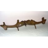 An late 19th / early 20th century "Oxon" yoke. CONDITION REPORT: Good condition.