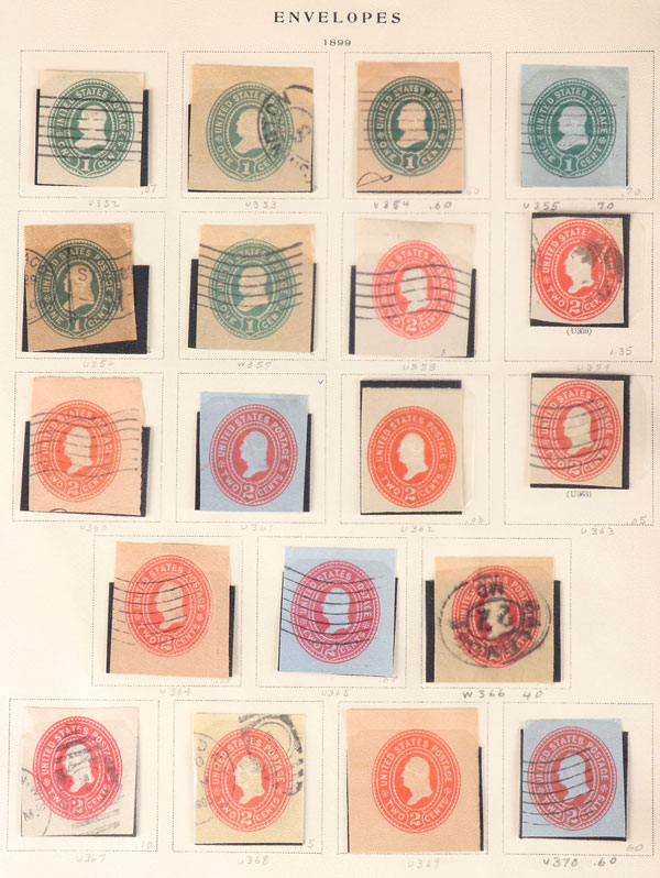 EARLY US STAMP & ENVELOPE CUTS COLLECTION - Image 3 of 6