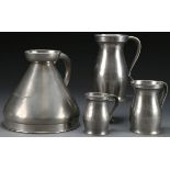 EARLY ENGLISH AND AMERICAN PEWTER MEASUERS