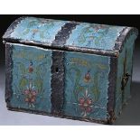 NORWEGIAN POLYCHROME WOOD TRUNK