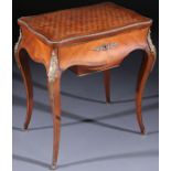 FRENCH LOUIS XVI STYLE PARQUETRY DRESSING STAND