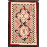 A GOOD SOUTHWEST NAVAJO “KLAGETOH” HANDWOVEN RUG