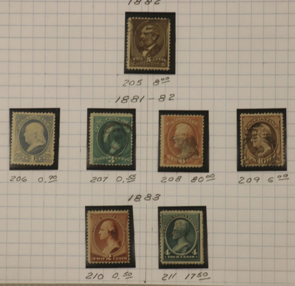 A GOOD COLLECTION OF EARLY US POSTAGE STAMPS - Image 12 of 12