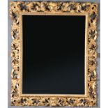 FLORENTINE CARVED & GILT WOOD MIRROR