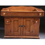 A FINE EARLY AMERICAN PINE DRY SINK, MID 19TH C.