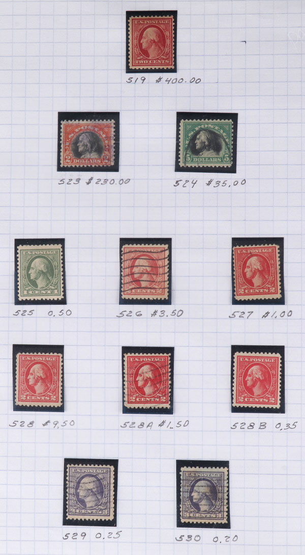 A GOOD COLLECTION OF EARLY US POSTAGE STAMPS - Image 9 of 12
