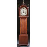 AN AMERICAN FEDERAL PERIOD TALL CASE CLOCK