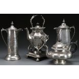 4 PC AMERICAN PEWTER TABLEWARES