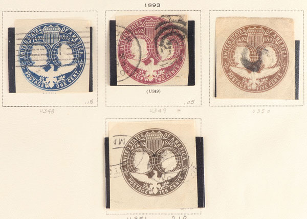 EARLY US STAMP & ENVELOPE CUTS COLLECTION