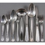 A SET OF GORHAM "ETRUSCAN" STERLING FLATWARE