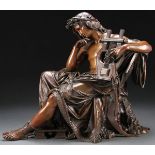 BRONZE OF ORPHEUS, CARRIER-BELLEUSE