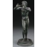 A VICTORIAN CONTINENTAL GRAND TOUR BRONZE FIGURE