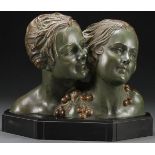 DIMITRI HARALAMB CHIPARUS BRONZE TITLED LOVE