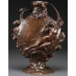 JULES JOUANT FRENCH ART NOUVEAU BRONZE