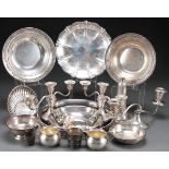 15 PC GROUP OF STERLING SILVER TABLEWARES